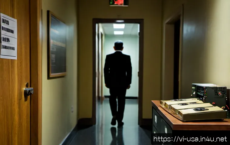 Home 17 미국 유명 정치 스캔들 - Photorealistic investigative journalism scene inspired by a major American political scandal, anonym...